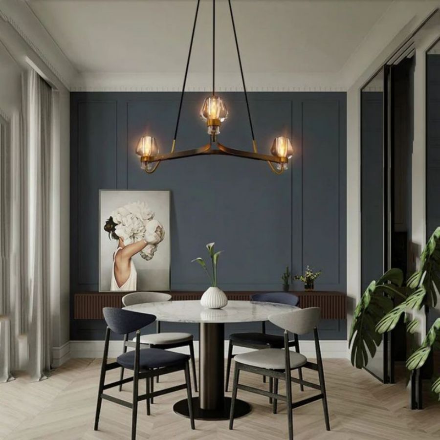 Aurora 3 Light Chandelier - product detail 2