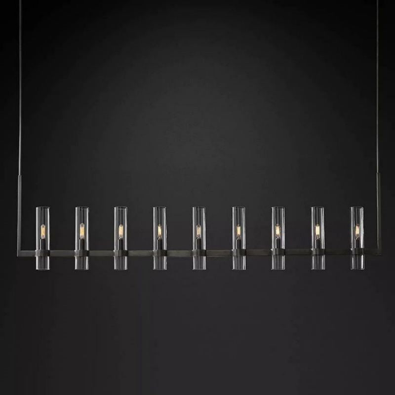 Felix Linear Chandelier 71" - detail 2