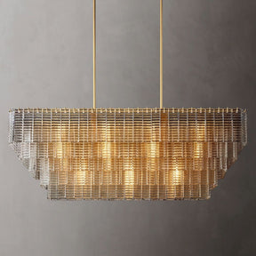 Sireni Glass Rectangle Chandelier - detail 13