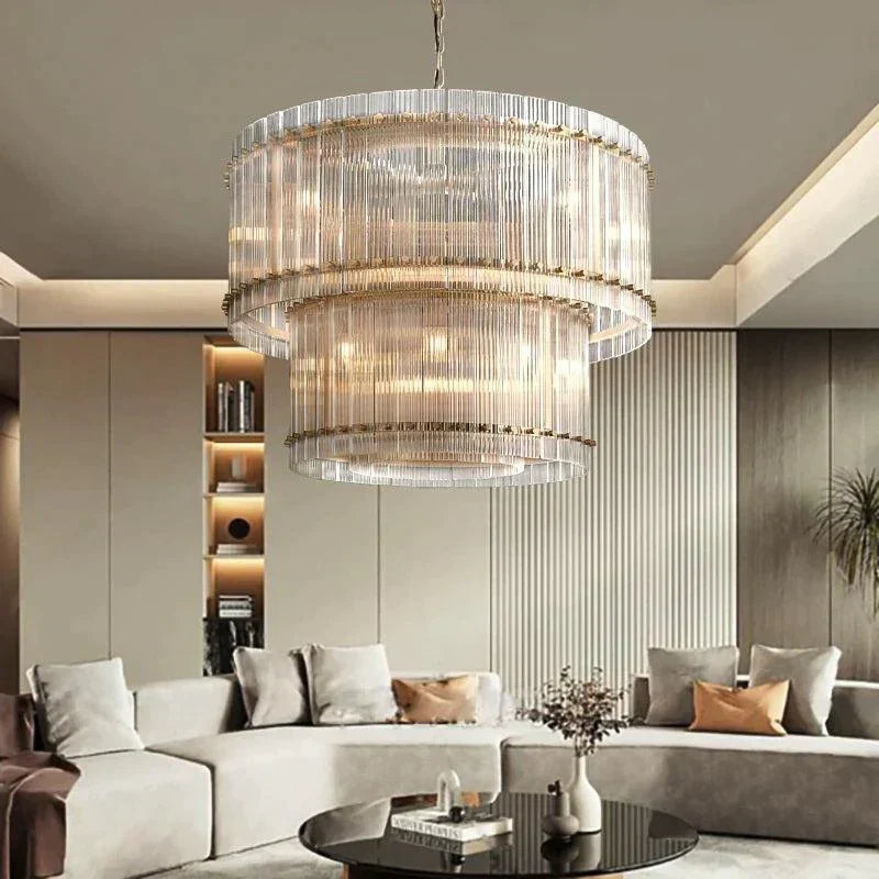 San Marco Two-tier Luxury Round Chandelier 37" - detail 2