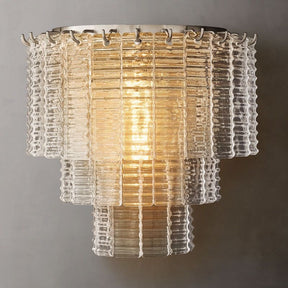 Sireni Clear Glass Wall Sconce - detail 4