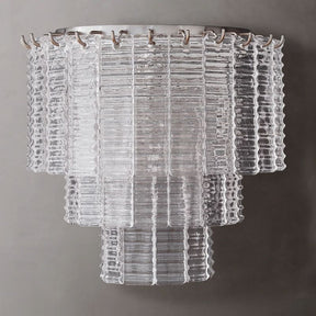 Sireni Clear Glass Wall Sconce - detail 5