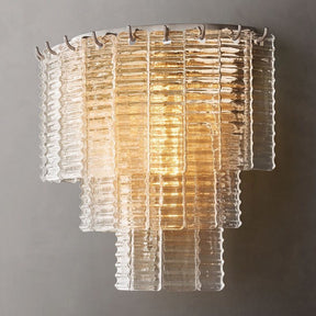 Sireni Clear Glass Wall Sconce - detail 2