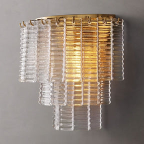Sireni Clear Glass Wall Sconce - detail 7