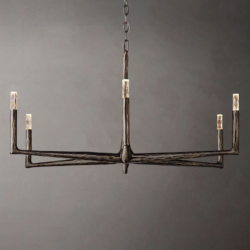 Thadeus Round Chandelier 48” - detail 2