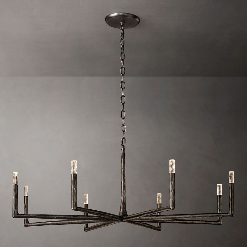 Thadeus Round Chandelier 60” - detail 2