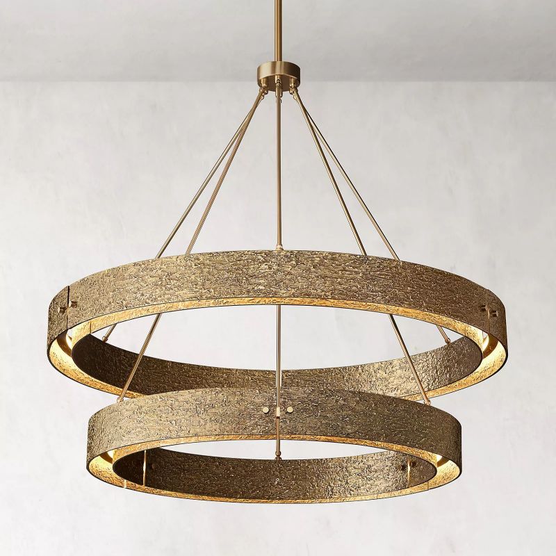 Vilary 2-tier Round Chandelier 60" - detail 2