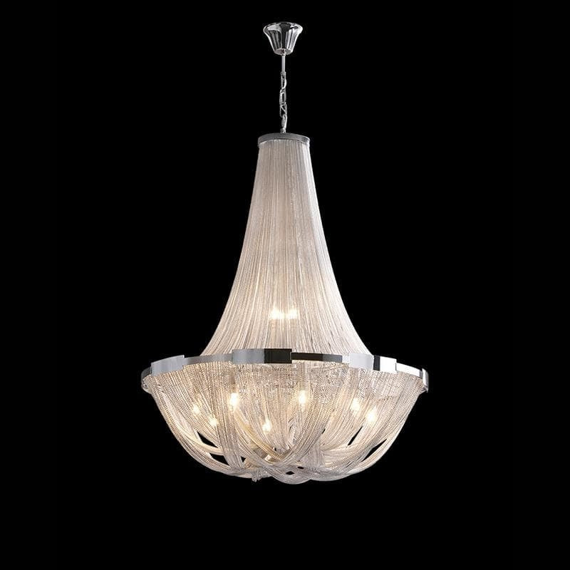 Alisa Luxury Plated Aluminum Chain Tassel Chandelier Diameter 24" 31" - detail 2