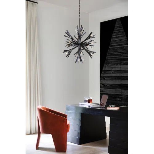 Bergamots 13 Lights Chandelier 42"H - detail 2