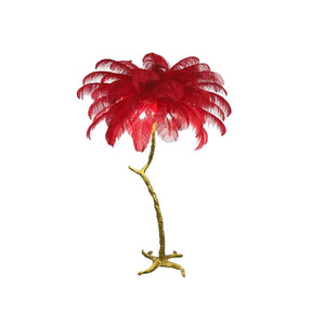 Homevator Feather Palm Tree Floor Lamp-HV7000