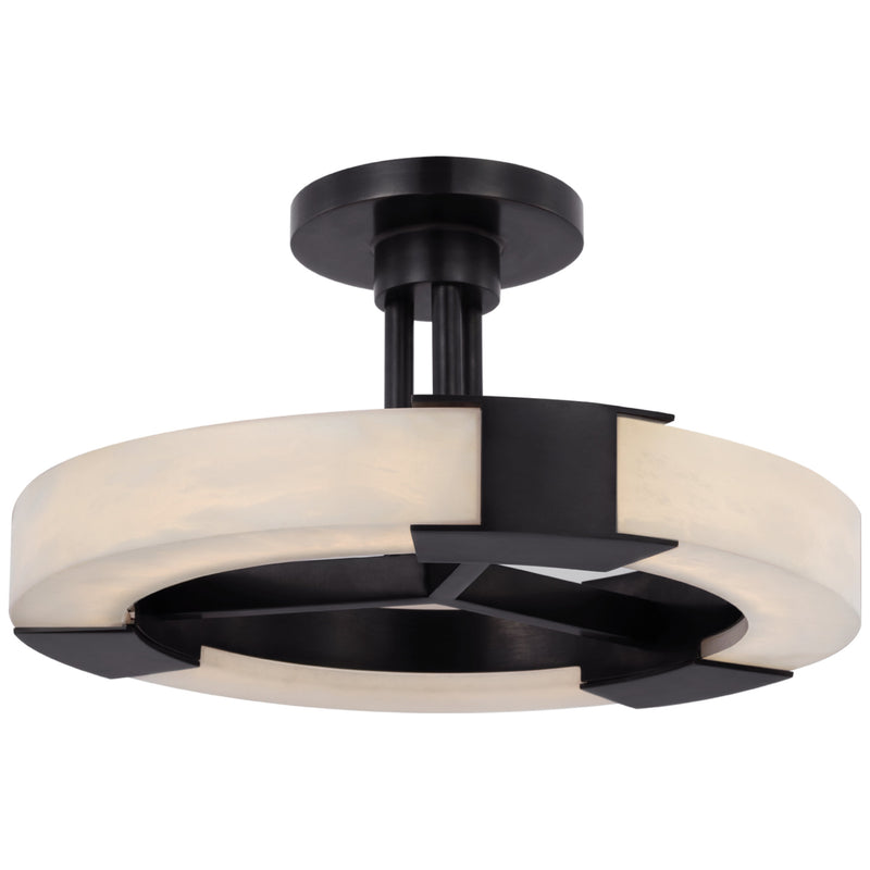 Alabaster Wearstler Covet Medium Ring Semi-Flush Mount - product detail 5