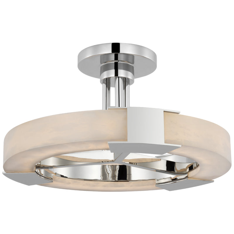 Alabaster Wearstler Covet Medium Ring Semi-Flush Mount - product detail 6