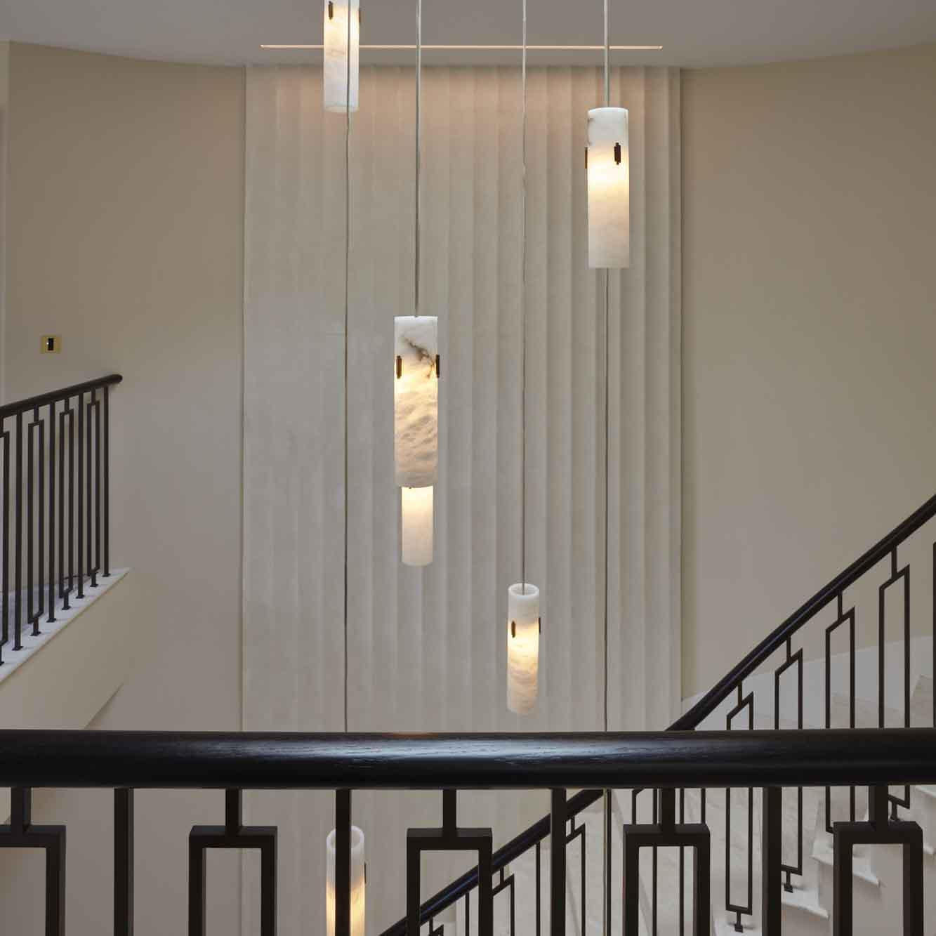 Alabaster Deco 12-Light Cluster Chandelier - detail 5