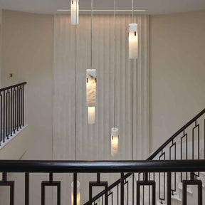 Alabaster Deco 12-Light Cluster Chandelier - detail 5