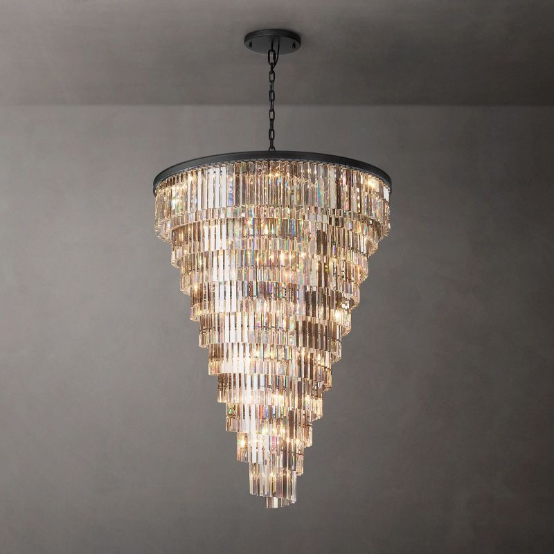 Heli Luxury Chandelier 36"D/48"D - detail 2