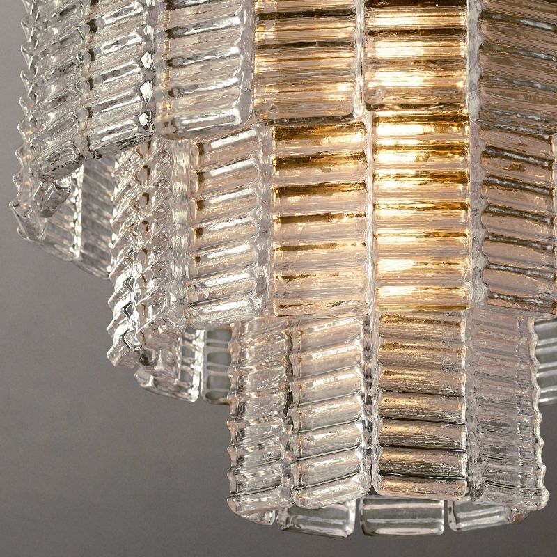 Sireni Clear Glass Pendant - detail 2