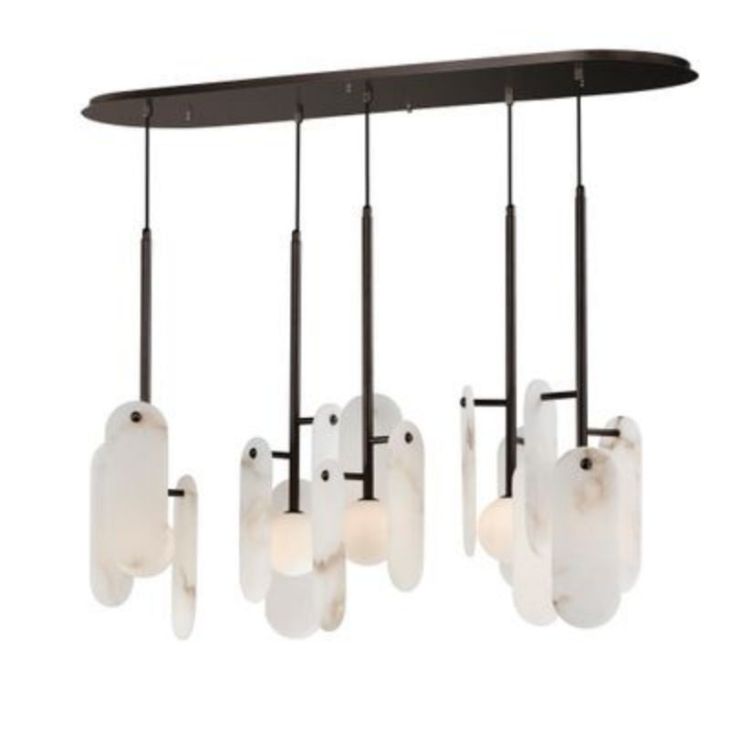 Alabaster Studio M Megalith 5-Light Pendant - detail 2
