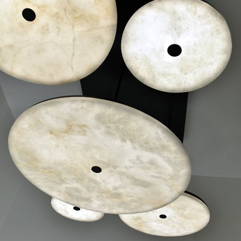 Seraphina Luxurious Contemporary Alabaster Pendant Light for Living and Dining Spaces