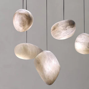 Alabaster Natural Stone Pendant Lights, Creative Pendant Light |Homevator