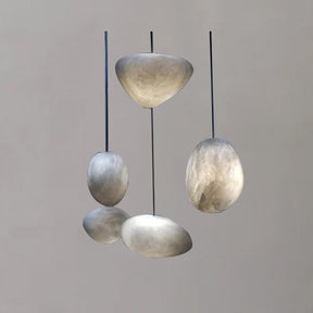 Alabaster Natural Stone Pendant Lights, Creative Pendant Light |Homevator