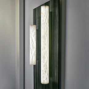 Grandeur Alabaster Linear Hallway Sconce