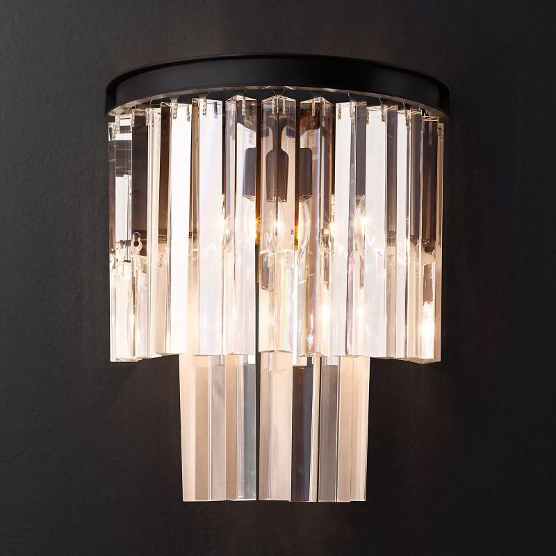 Crystal Wall Sconce, Modern Luxury Crystal Wall Light |Homevator
