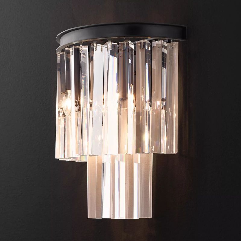 Crystal Wall Sconce, Modern Luxury Crystal Wall Light |Homevator