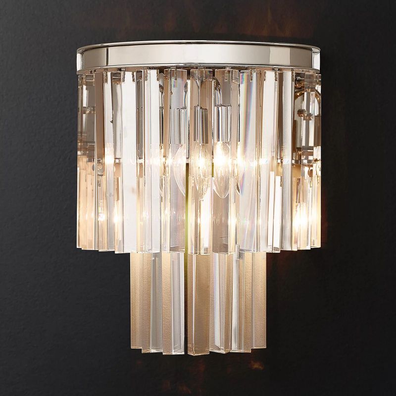 Crystal Wall Sconce, Modern Luxury Crystal Wall Light |Homevator