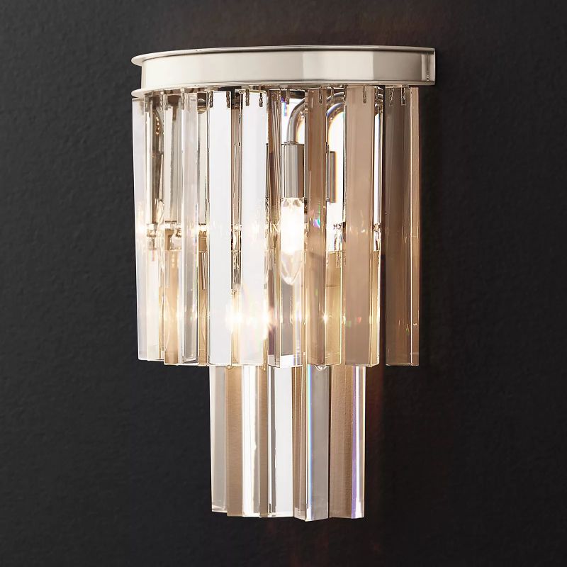 Crystal Wall Sconce, Modern Luxury Crystal Wall Light |Homevator