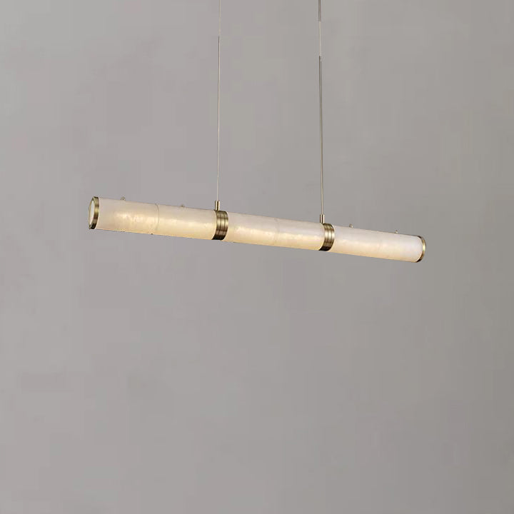 Alabaster Modern Linear Chandelier