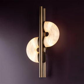 Alabaster Wall Sconce for Bedroom, Elegant Mood Lighting Wall Sconce | Homevator