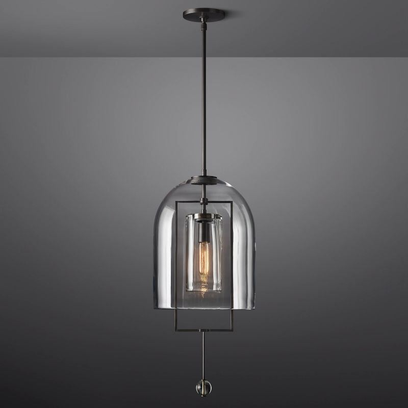 Glass Pendant Light, Modern Luxury Pendant Lighting with Glass Shade | Homevator