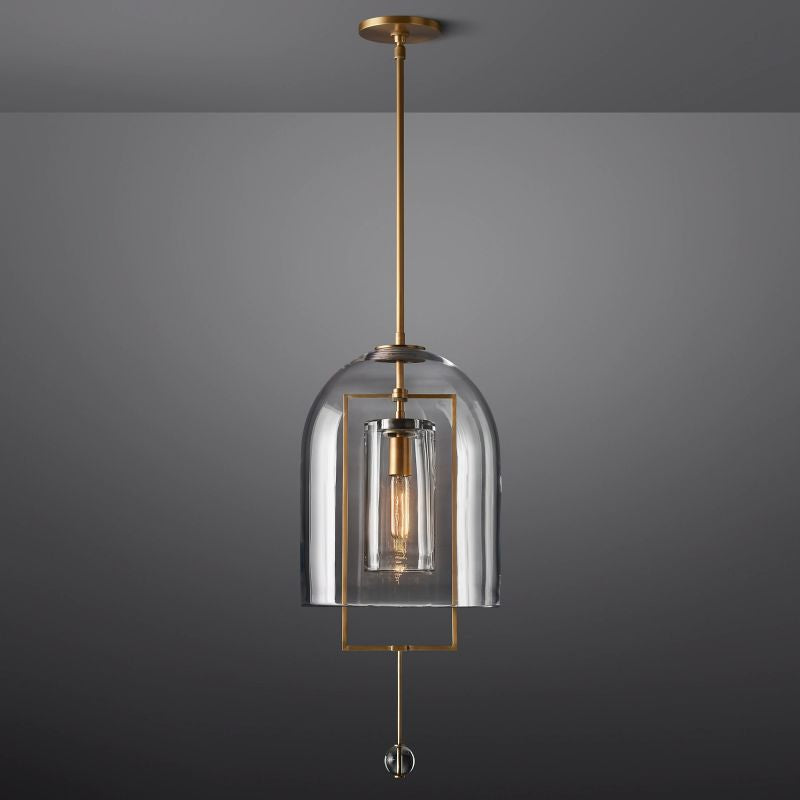 Glass Pendant Light, Modern Luxury Pendant Lighting with Glass Shade | Homevator