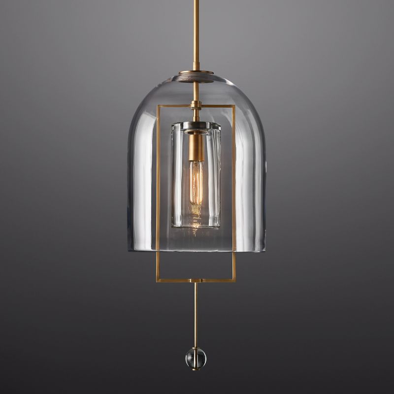 Glass Pendant Light, Modern Luxury Pendant Lighting with Glass Shade | Homevator