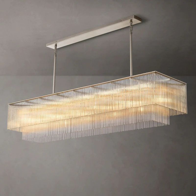 Amaro Rectangular Chandelier 72"