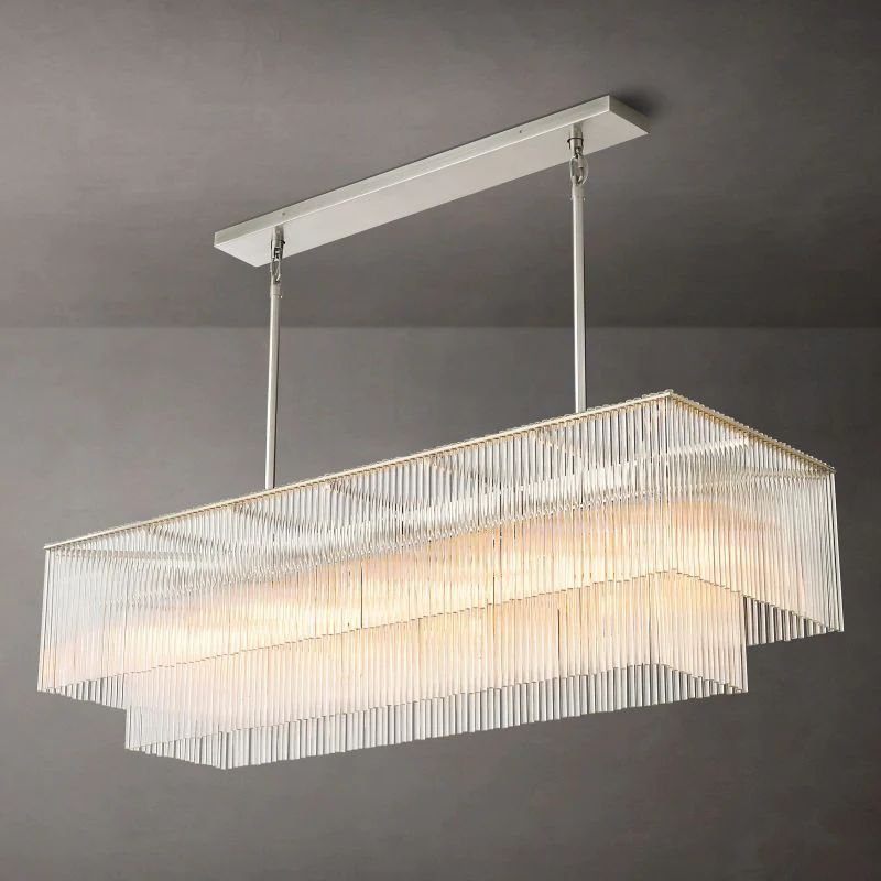 Amaro Rectangular Chandelier 54"