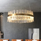 Andrea Round Crystal Chandelier