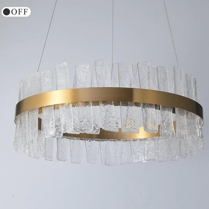 Andrea Round Crystal Chandelier