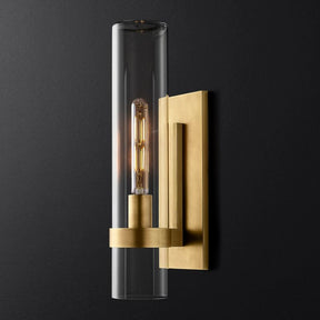 Blown Glass Grand Wall Sconce,Brass Wall Lights For Bedroom | Homevator