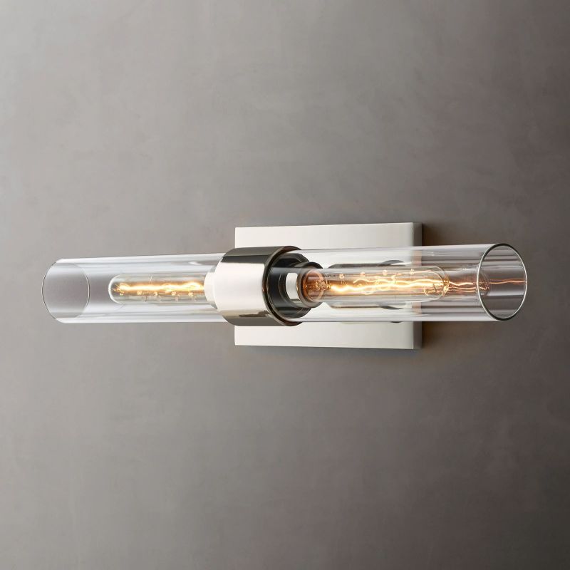 Felix Blown Glass Linear Sconce