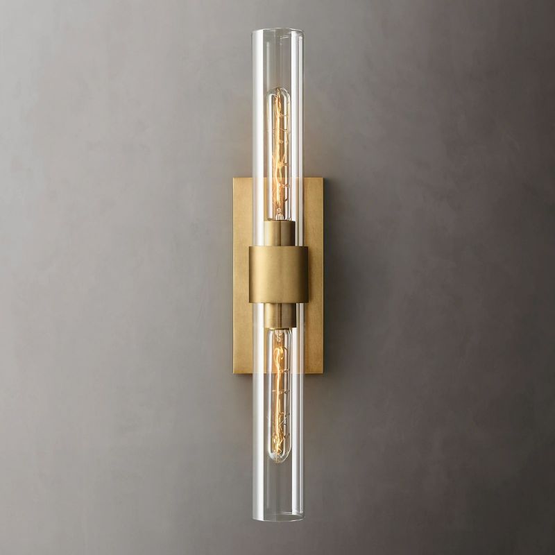 Felix Blown Glass Linear Sconce