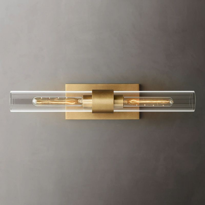 Felix Blown Glass Linear Sconce