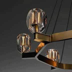 Brenner Contemporary Circular Living Room Chandelier