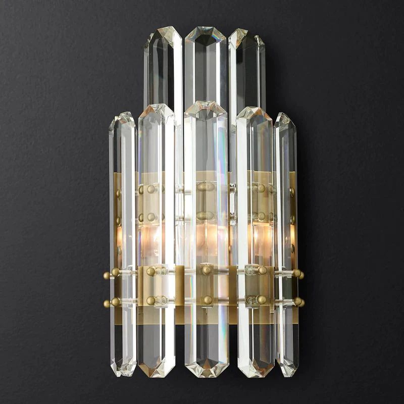 Natalia Prism 2-Tier Wall Sconce