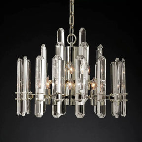 Natalia Prism Round Chandelier 24"