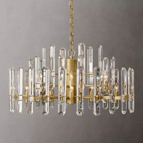 Natalia Prism Round Chandelier 36"