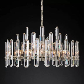 Natalia Prism Round Chandelier 36"