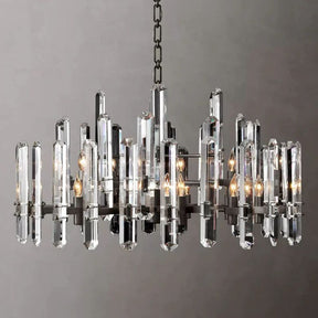 Natalia Prism Round Chandelier 36"