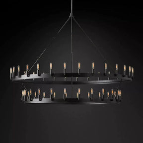 Camina Vintage Filament 2-Tier Chandelier