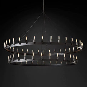Camina Vintage Filament 2-Tier Chandelier